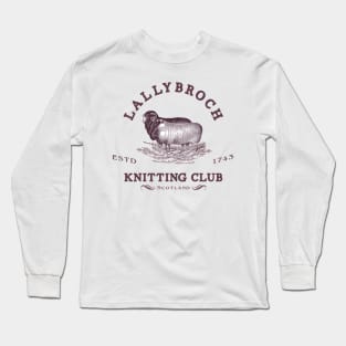 Original Lallybroch Knitting Club Long Sleeve T-Shirt